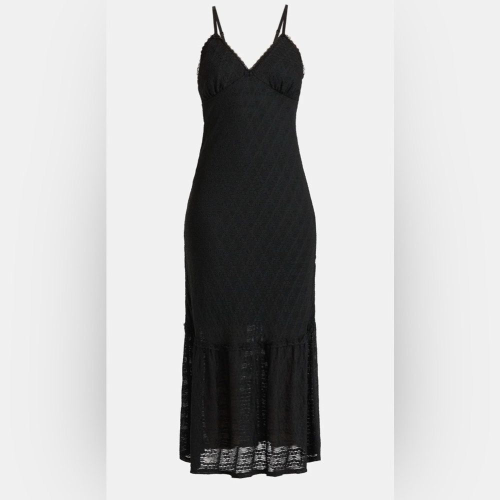 WOMENS NO BOUNDARIES LACE MAXI DRESS